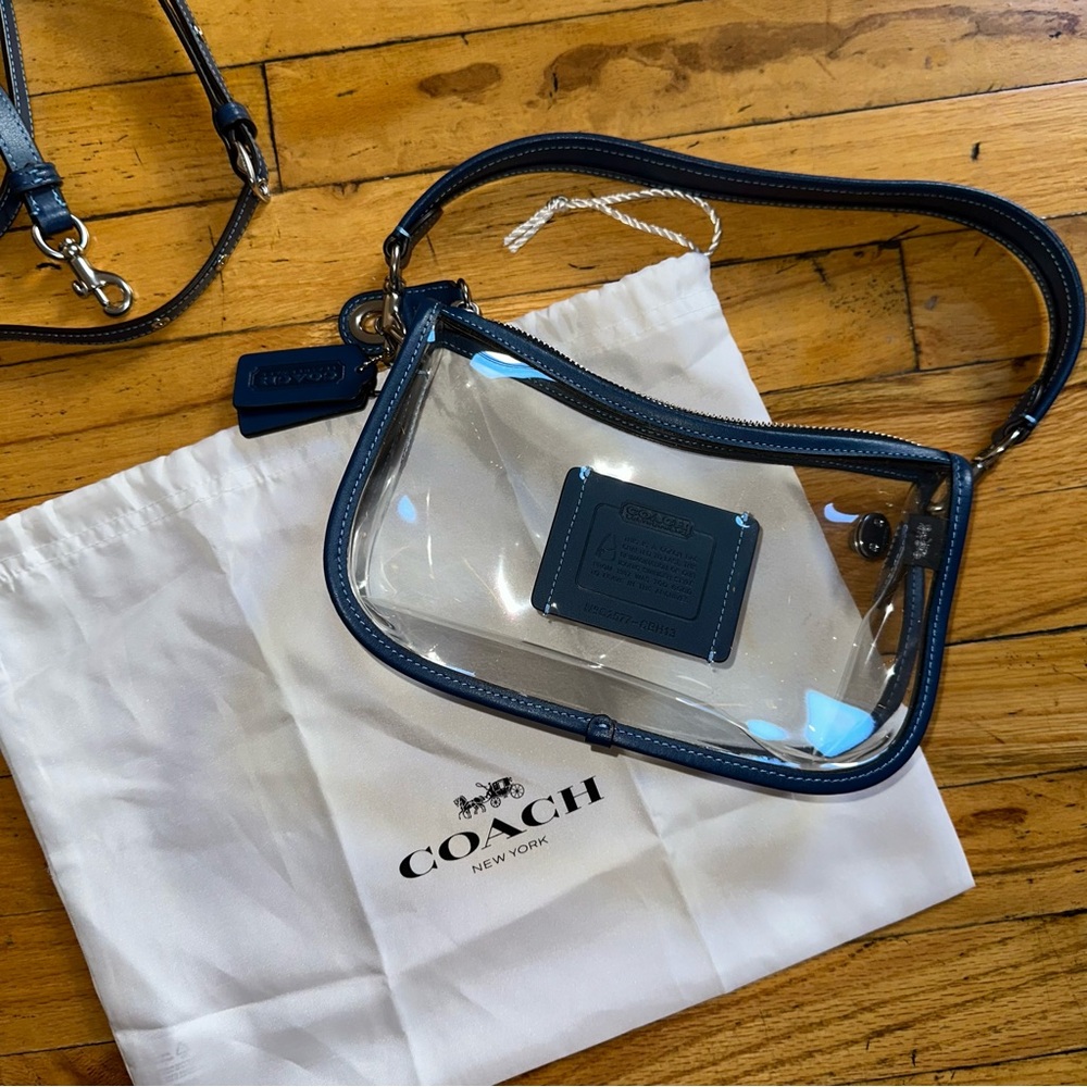 Coach clear stadium swinger bag - Picture 7 of 10